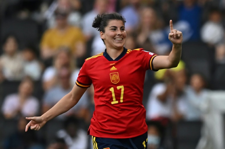 Schlüsseltor – Die Spanierin Lucia Garcia erzielte den Siegtreffer für Manchester United in der Nachspielzeit beim 2:1-Sieg über Manchester City in der Super League der Frauen Schlüsseltor – Die Spanierin Lucia Garcia erzielte den Siegtreffer für Manchester United in der Nachspielzeit beim 2:1-Sieg über Manchester City in der Super League der Frauen
