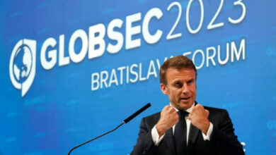 Macron fordert „greifbare“ NATO-Sicherheitsgarantien für Kiew