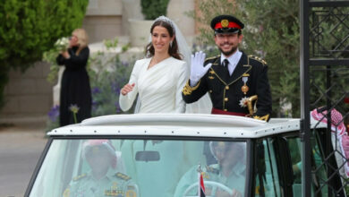 Der jordanische Kronprinz heiratet in einer aufwendigen Zeremonie