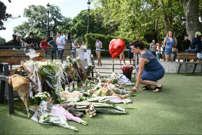 Macron besucht junge Opfer von Messerangriffen