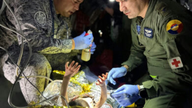 Kolumbianische Kinder in „Hochstimmung“ gerettet