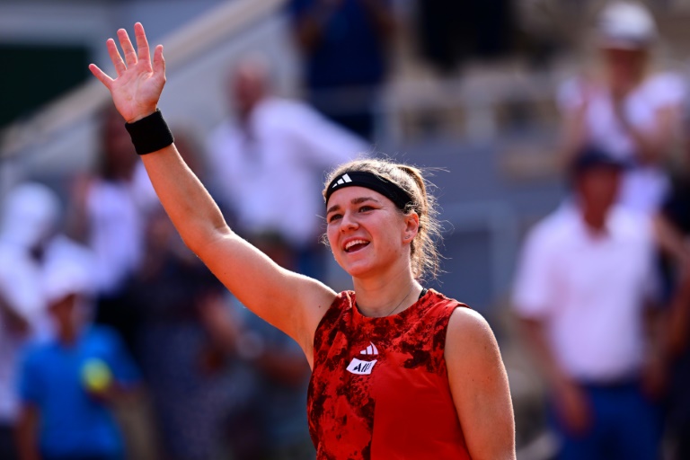 Karolina Muchova kämpfte sich vom Rande einer Niederlage zurück und erreichte ihr erstes Grand-Slam-Finale. (Foto: AFP) Karolina Muchova kämpfte sich vom Rande einer Niederlage zurück und erreichte ihr erstes Grand-Slam-Finale. (Foto: AFP)