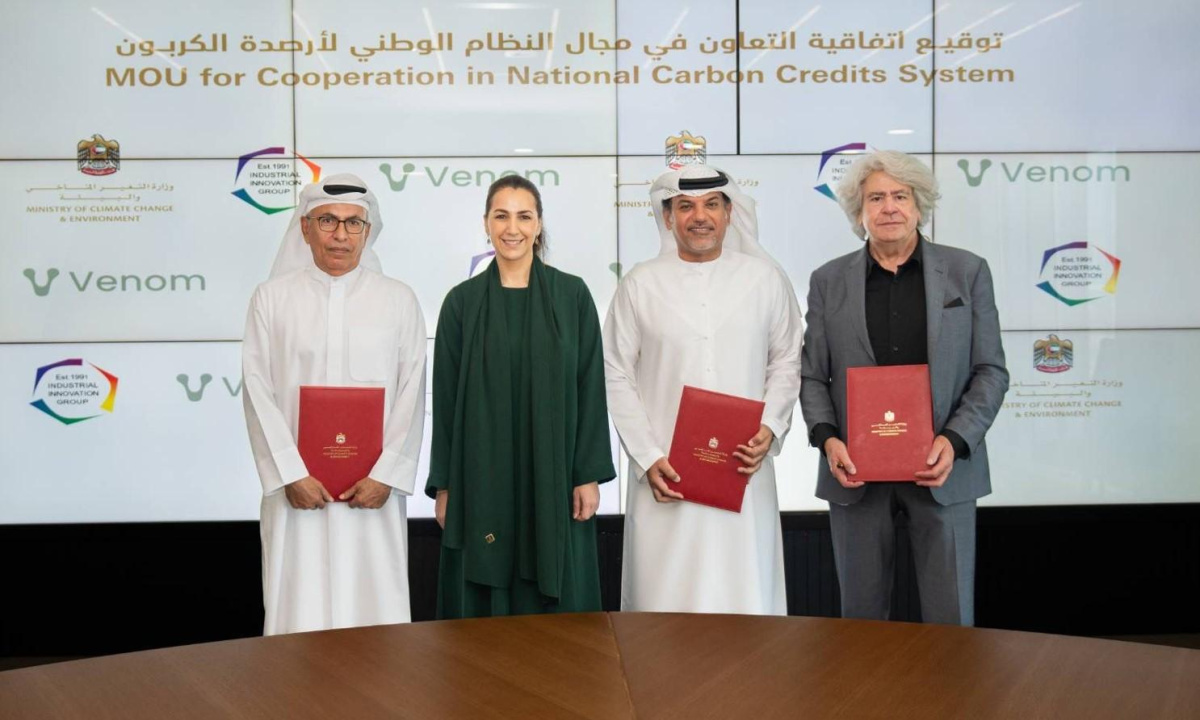 Die Venom Foundation arbeitet mit der Regierung der Vereinigten Arabischen Emirate zusammen, um ein nationales Emissionsgutschriftssystem einzuführen