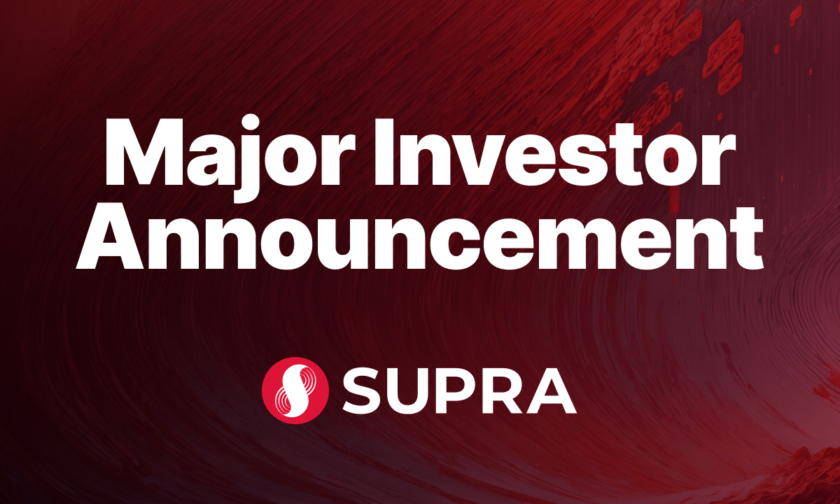 Supra hat bisher über 24 Millionen US-Dollar an Frühphasenfinanzierungen abgeschlossen