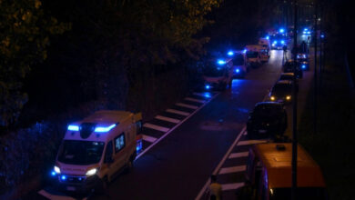 21 Tote, nachdem Bus von Brücke von Venedig stürzt und Feuer fängt