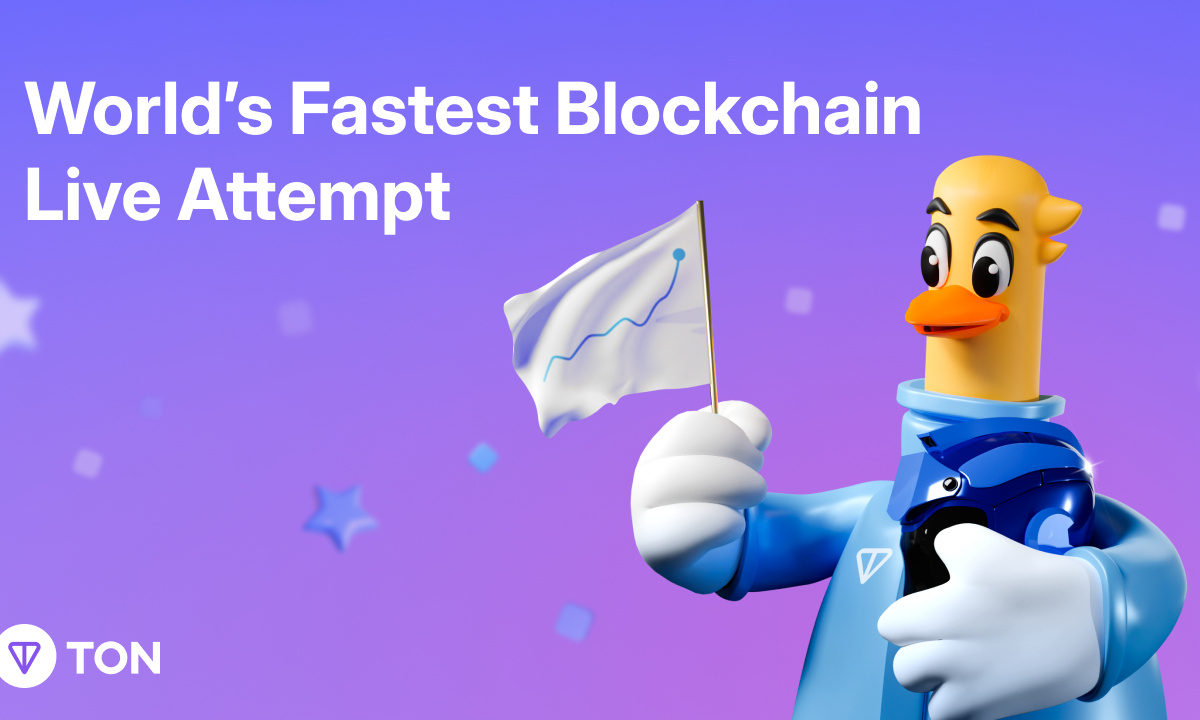 Das Open Network (TON) versucht den Weltrekord für die schnellste Blockchain