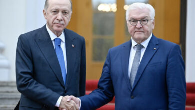Die Führer Deutschlands und der Türkei streiten sich über den Krieg zwischen Israel und der Hamas