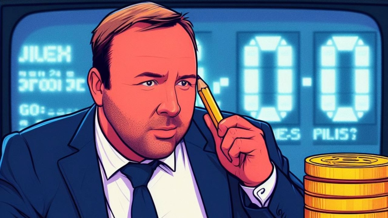 Infowars Host Alex Jones Lost 10,000 Bitcoin in Max Keiser’s Quiz