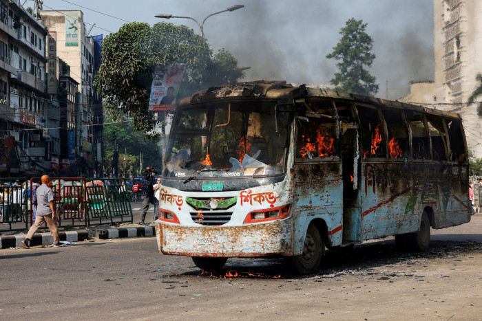 Zwei Tote bei Protesten in Bangladesch