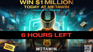 Die Uhr tickt: Noch 6 Stunden im spannenden USDC-Preisrennen von MetaWin im Wert von 1 Million US-Dollar