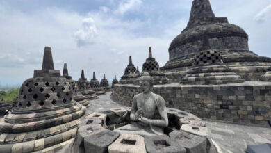 Wie der weltweit größte buddhistische Tempel in Indonesien wiedergeboren wurde
