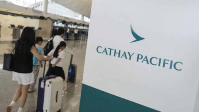 Cathay Pacific aus Hongkong streicht weitere 28 Flüge