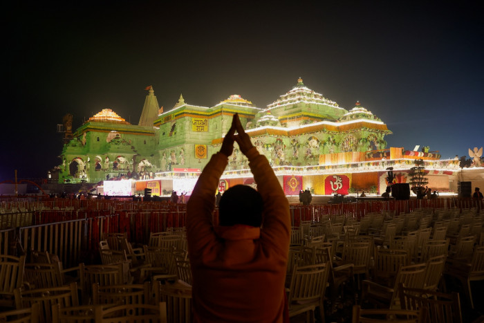 Die Eröffnung des Tempels ermutigt Hindu-Aktivisten