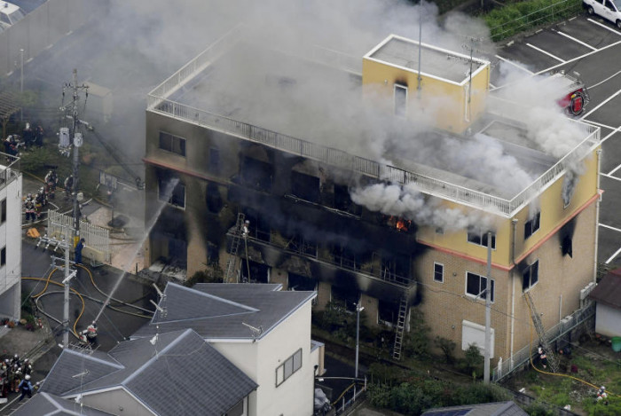 Mann erhält Tod für Animationsfeuer in Japan, bei dem 36 Menschen ums Leben kamen