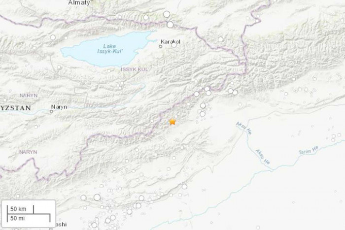 Starkes Beben erschüttert Grenze zwischen Kirgisistan und Xinjiang