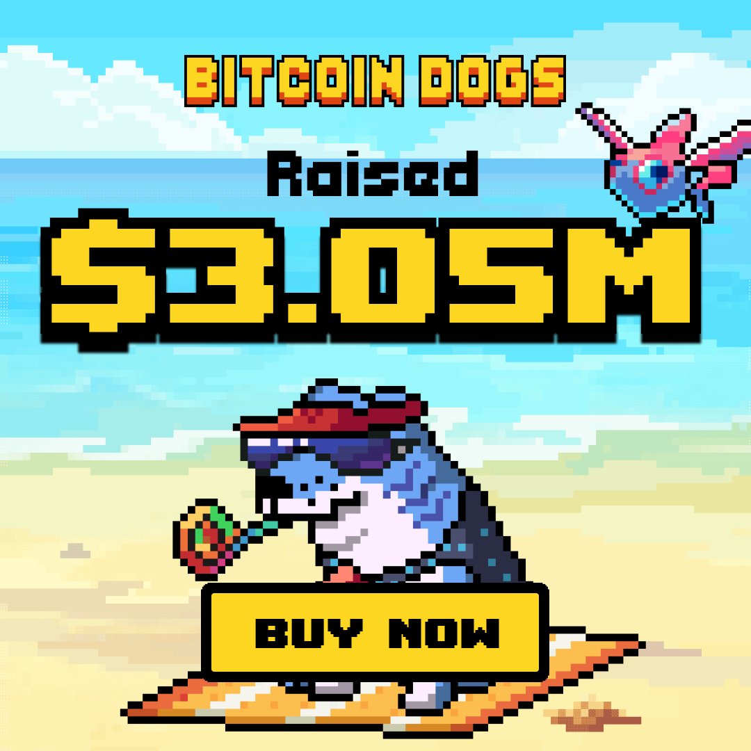 Bitcoin könnte in Richtung 55.000 US-Dollar steigen, sobald der Vorverkauf von Bitcoin Dogs 3 Millionen US-Dollar überschreitet