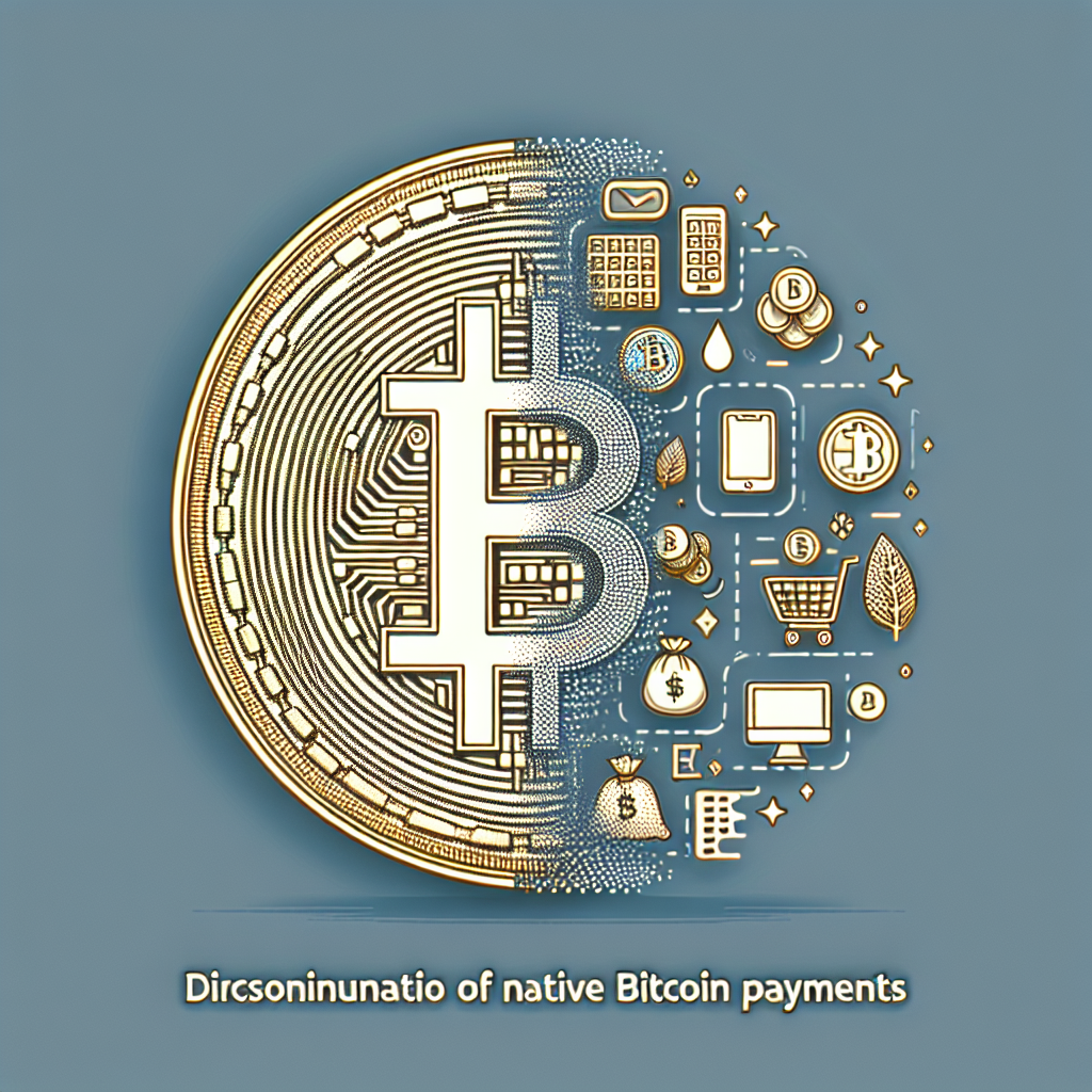 Coinbase Commerce stellt das Angebot nativer Bitcoin-Zahlungen ein