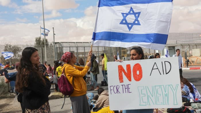 Das israelische Kabinett lehnt internationale Forderungen nach einem palästinensischen Staat ab