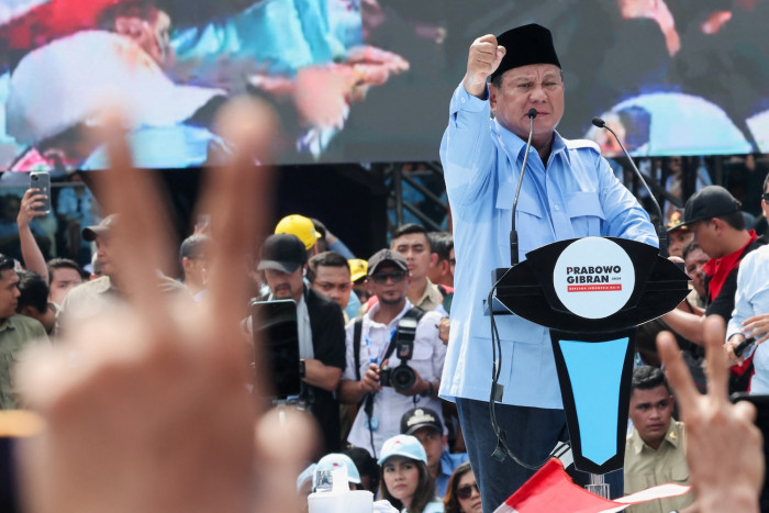 Indonesische Präsidentschaftskandidaten machen letzte Anträge