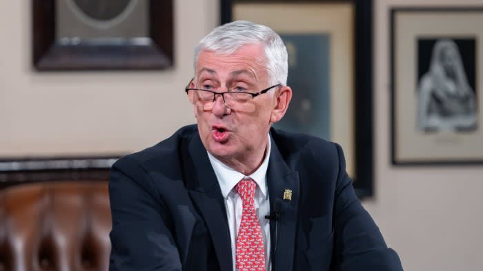 Lindsay Hoyle bereitete sich auf eine schwierige Woche vor, da die SNP im Unterhaus eine neue Gaza-Abstimmung fordert