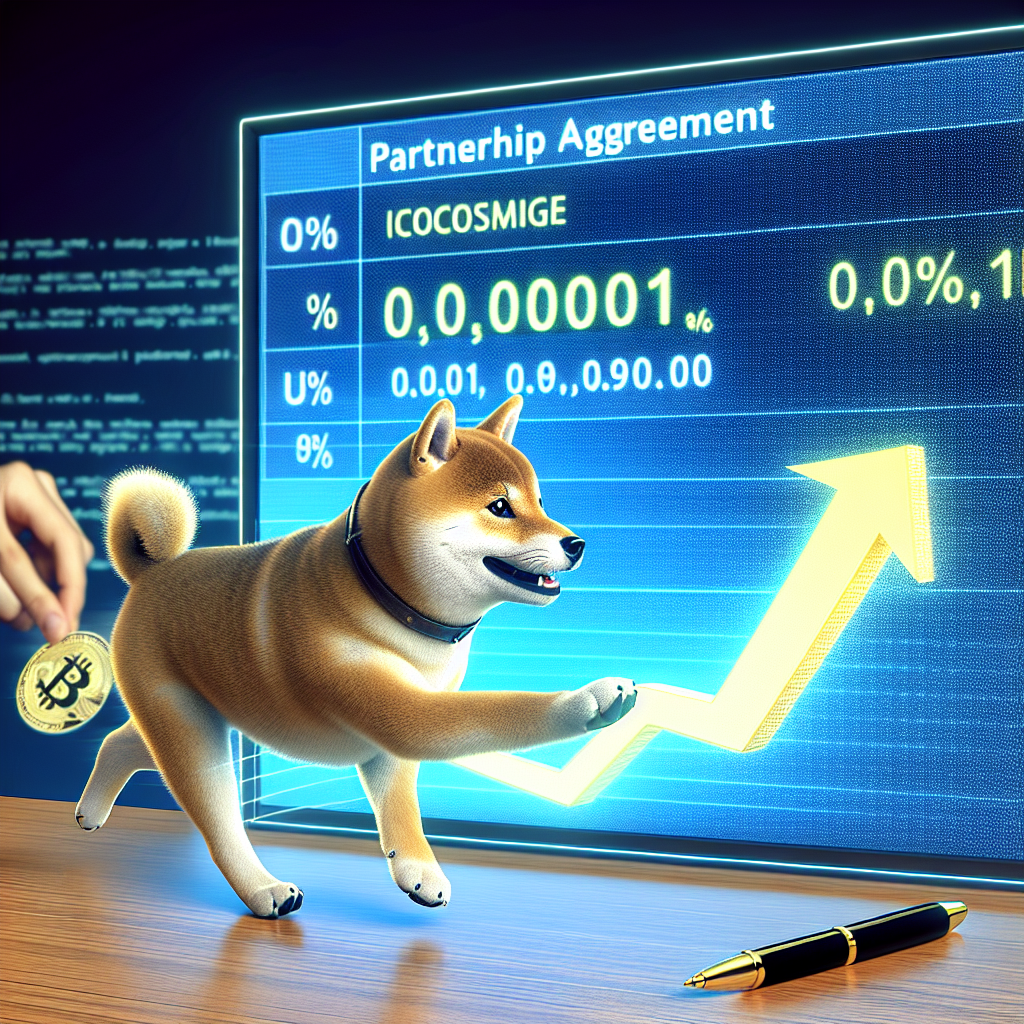 Shiba Inu (SHIB) strebt mit dieser neuen Partnerschaft einen Anstieg um 0,00001 US-Dollar an