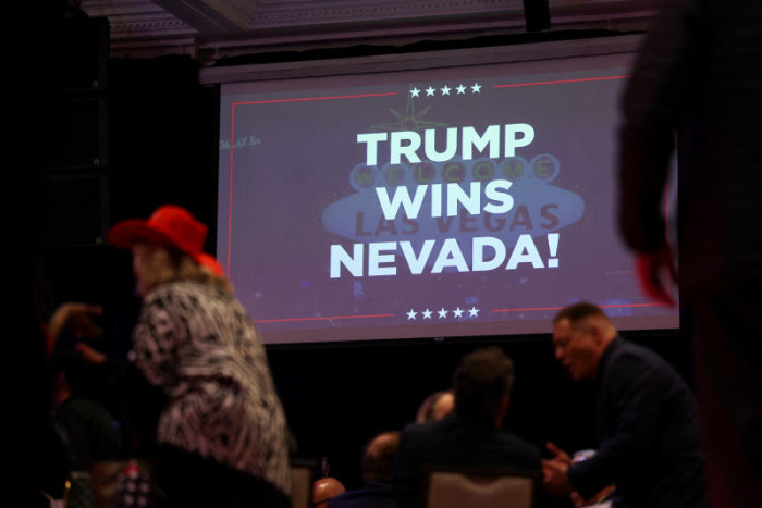 Trump erringt den Sieg bei den republikanischen Wahlversammlungen in Nevada