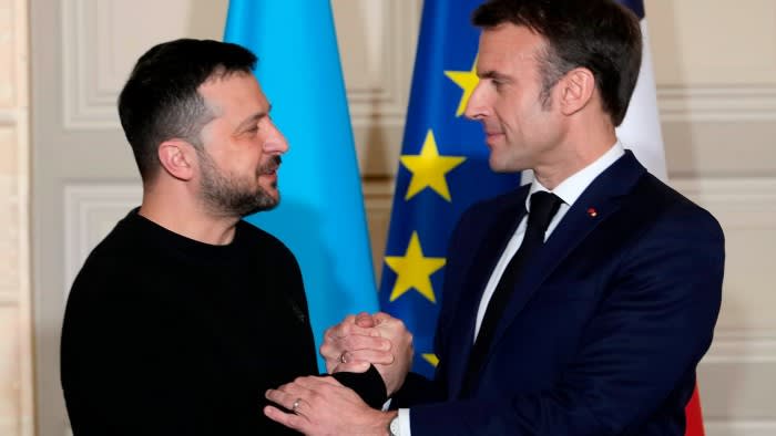 Wolodymyr Selenskyj begrüßt die Verteidigungsabkommen der Ukraine mit Deutschland und Frankreich