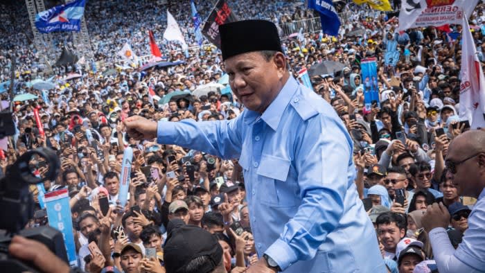 wie Prabowo zum Favoriten für die Führung Indonesiens wurde