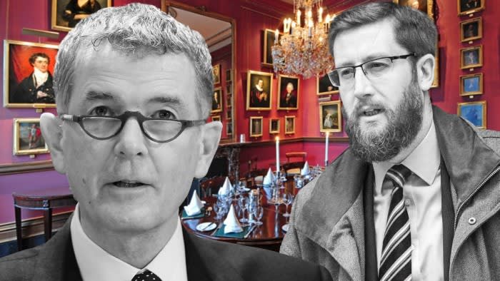 Der Chef des britischen öffentlichen Dienstes und Spionagechef hat den Garrick Club verlassen, der nur Männern vorbehalten ist