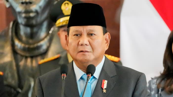 Der indonesische Präsident Prabowo Subianto verspricht, das Wirtschaftswachstum innerhalb von fünf Jahren auf 8 % zu steigern