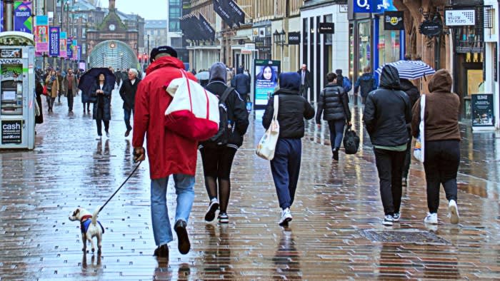 Die Einzelhandelsumsätze in Großbritannien stiegen im Februar so langsam wie seit 2022 nicht mehr