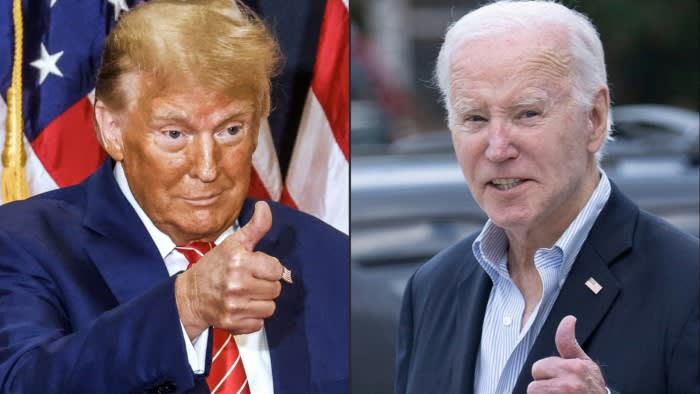 Donald Trump und Joe Biden sichern sich Nominierungen für den Rückkampf des US-Präsidenten