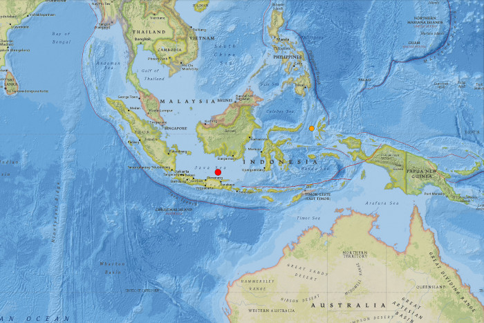 Ein Beben der Stärke 6,1 ereignete sich vor der indonesischen Insel Java