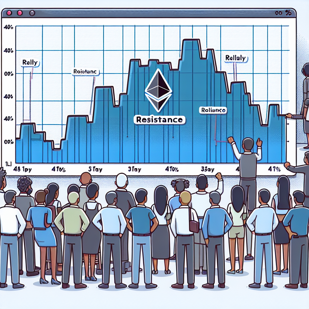 Ethereum Investoren konzentrieren sich auf diesen wichtigen Widerstand inmitten einer 40-Prozent-Rallye