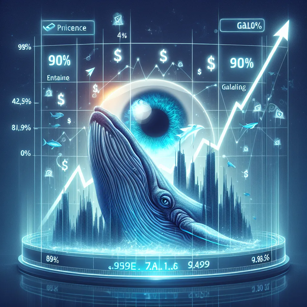 GALA-Preis steigt in 48 Stunden um 90 %: Whales Eye-Gewinnmitnahmen?