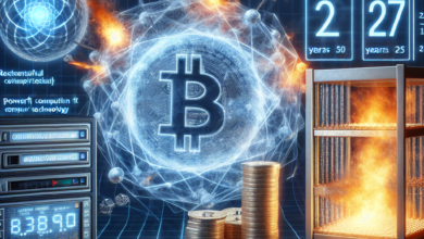 Quantencomputing könnte Bitcoin in 27 Jahren zerstören