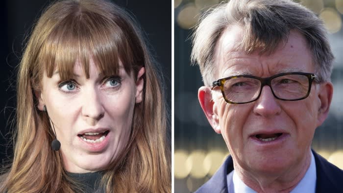 Angela Rayner schlägt Peter Mandelson wegen der Zusagen der Labour-Partei zu Arbeitnehmerrechten zurück