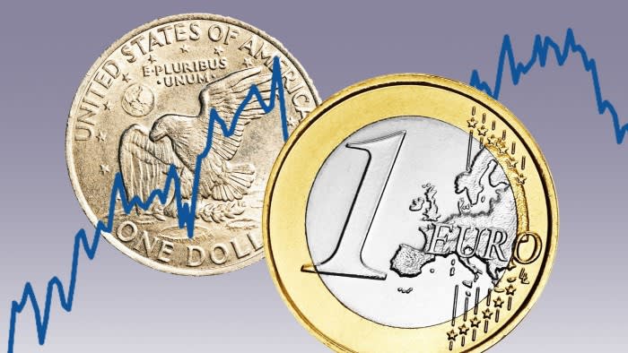 Anleger wetten darauf, dass der Euro auf die Parität zum Dollar fällt