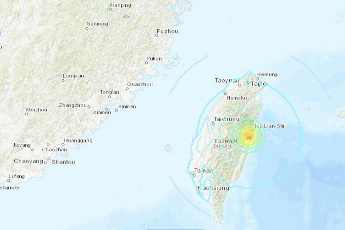 Beben der Stärke 6,1 erschüttert Taiwan