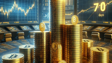 BlackRock Bitcoin ETF akkumuliert BTC 70 Tage lang