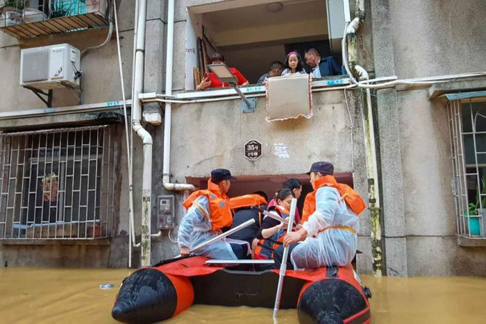 China gibt „einmal im Jahrhundert“ eine Überschwemmungswarnung für das Bei-Flussgebiet in Guangdong heraus