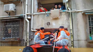 China gibt „einmal im Jahrhundert“ eine Überschwemmungswarnung für das Bei-Flussgebiet in Guangdong heraus