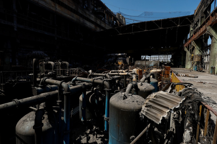 Der Ukraine sind „die Raketen ausgegangen“, um das Kraftwerk zu retten