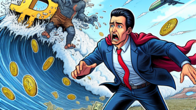 Der plötzliche Absturz von Bitcoin führt zu Liquidationen in Höhe von 500 Millionen US-Dollar