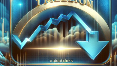 Lido erreicht 1 Million Validatoren, da TVL zurückgeht