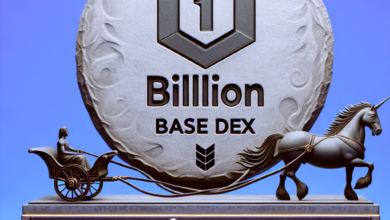 Meilenstein von 1 Milliarde US-Dollar für Base DEX, mit Uniswap Die Zügel halten