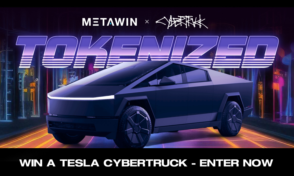 MetaWin kündigt innovativen TOKENIZED Tesla Cybertruck-Wettbewerb an EthereumDie Basisschicht-2-Blockchain von