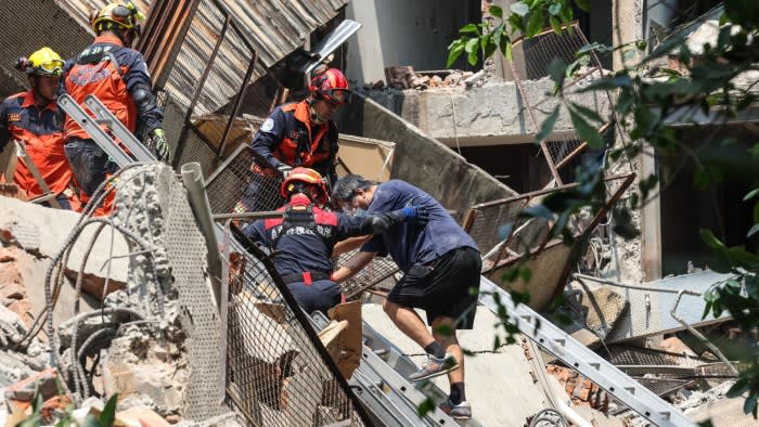 Taiwan wurde vom stärksten Erdbeben seit 1999 heimgesucht