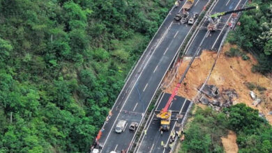 Bei einem Straßenunglück in Südchina sind 48 Menschen ums Leben gekommen