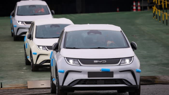 Die USA wollen 100-prozentige Zölle auf chinesische Elektrofahrzeugimporte erheben
